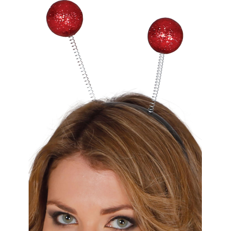 Diadema Escarcha Roja - Sombreros