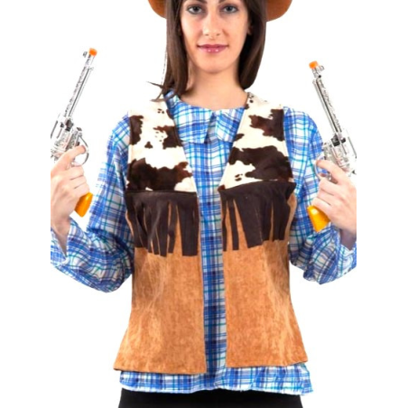 Chaleco de Vaquero Vaca Mujer - Corpiños y Chalecos