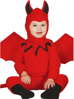 Disfraz de Diablo con Pajarita Bebe