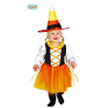 Disfraz de Bruja Naranja Bebe
