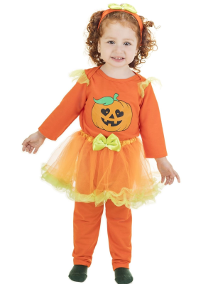 Disfraz de Calabaza Falda Baby