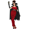 Disfraz de Vampiresa Elegante con Capa