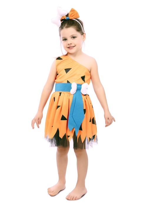 Disfraz de Cavernicola Bam Bam Infantil - Disfraces Picapiedra