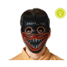 Mascara de Huggy Wuggy Negra Led