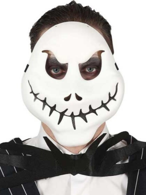 Mascara De Jack Skeleton - Mascaras Esqueletos y Catrinas