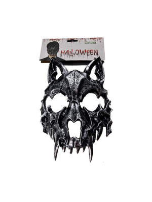 Medio Calavera Animal Gris