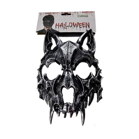 Medio Calavera Animal Gris
