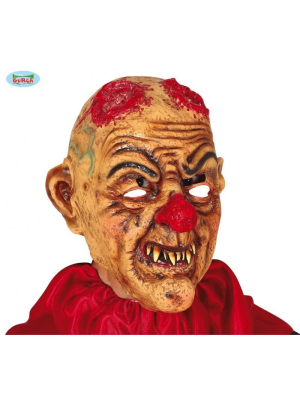 Mascara Payaso Diabolico Negro
