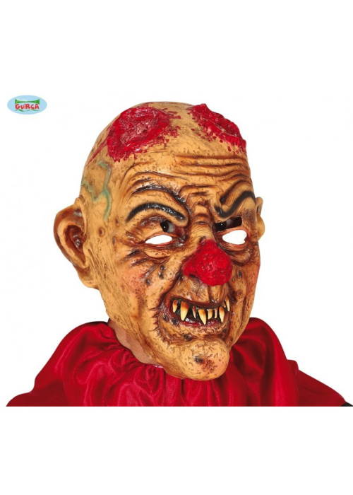 Mascara Payaso Diabolico Negro