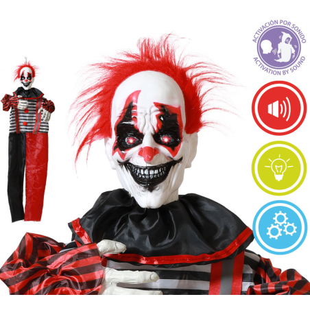 Muñeco Colgante Payaso Siniestro