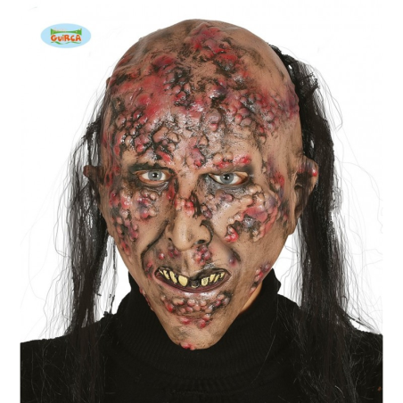 Mascara Zombie Con Pelo