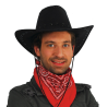Sombrero Vaquero Tejano Negro - Complementos de Vaqueros