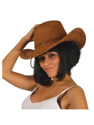 Sombrero Vaquero Tejano Marron - Complementos de Juguetes Animados