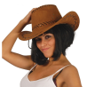 Acheter Chapeau de Cowboy Marron pour seulement 4.50€ – Atelier de costumes en ligne