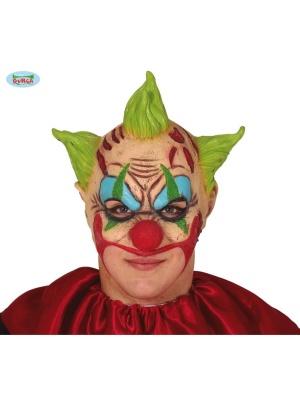 Mascara Payaso Diabolico Negro