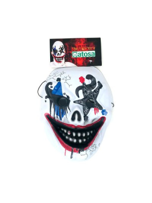Mascara Payaso Arlequin Eva