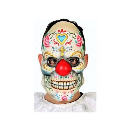 Mascara Catrino Hombre Foam - Mascaras Esqueletos y Calaveras