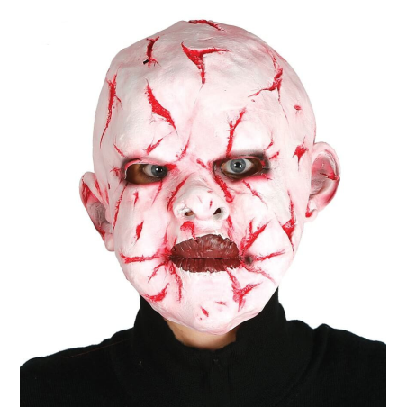 Mascara de Zombie Cicatrices