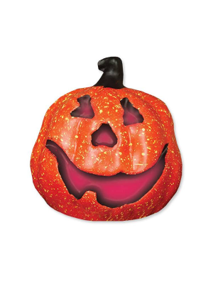 Calabaza con luz