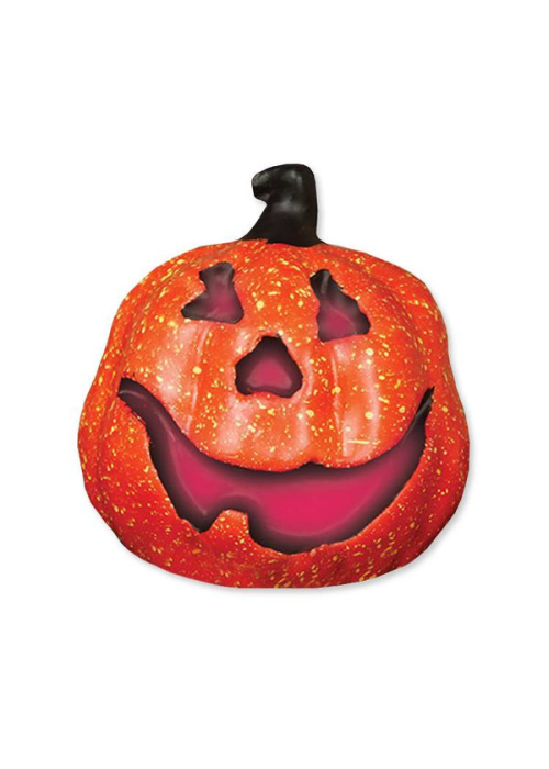 Calabaza con luz