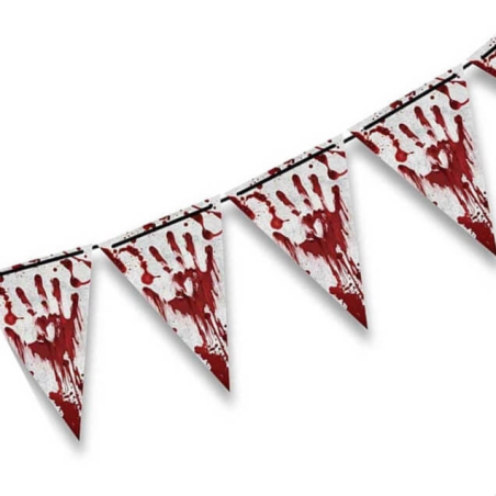 Banderines Triangulares Sangre