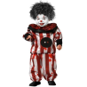 Disfraz De Payaso Asesino IT rayas Bebe - Disfraces de Halloween Pennywise