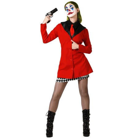 Disfraz de Harley Quinn para Mujer - Disfraces Halloween Payasos Joker