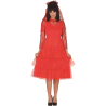 Disfraz de Novia Roja Bitelchus - Disfraces Halloween Beetlejuice