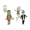 Silueta Halloween Colgante Carton 100cm