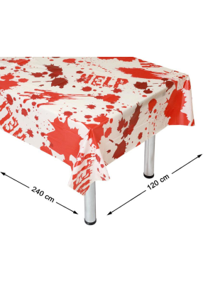 Mantel  de Halloween Sangre
