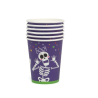 Vaso Morado Calabaza Halloween 6 Unid