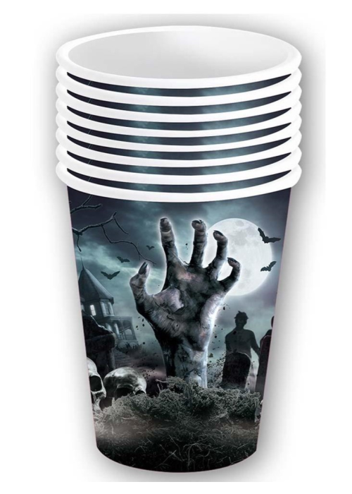 Vasos Cementerio 6 Unidades 355ml