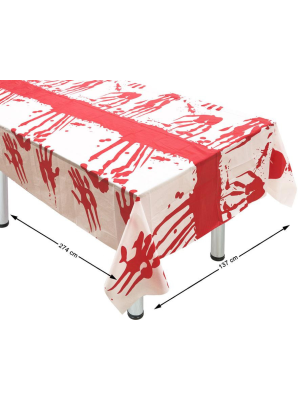 Mantel  de Halloween Sangre Raya