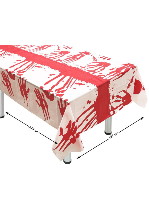 Mantel  de Halloween Sangre Raya