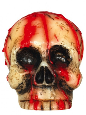 Vela Calavera Led 6 cm