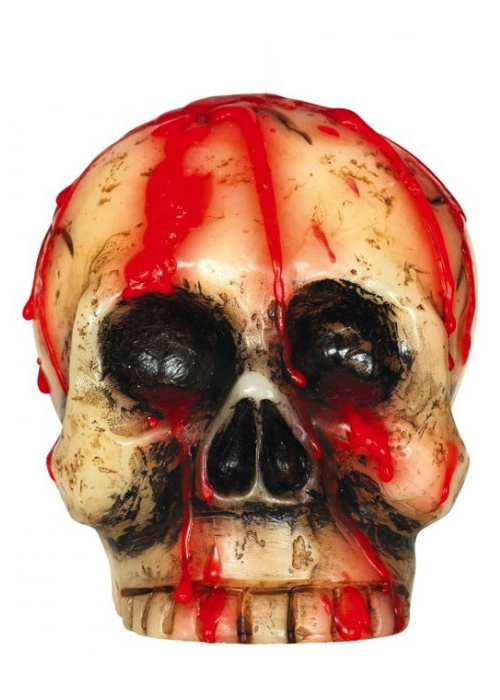 Vela Calavera Led 6 cm