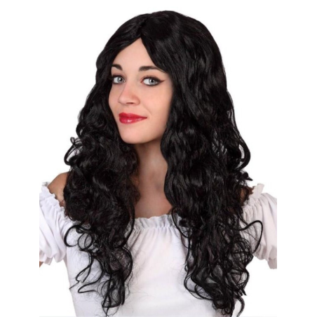 Peluka Luze Ile Wavy Gorria