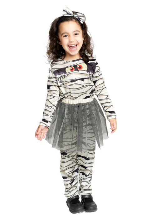 Disfraz de Momia Niña - Disfraces Halloween Infantiles