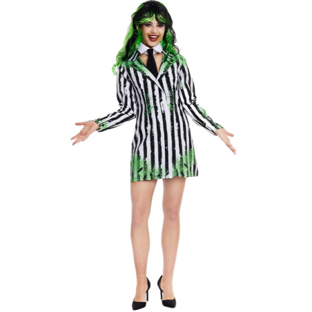 Disfraz de Bitelchus Mujer - Disfraces Halloween Beetlejuice