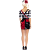 Disfraz de Harley Quinn Rombos Mujer - Disfraces Halloween Joker