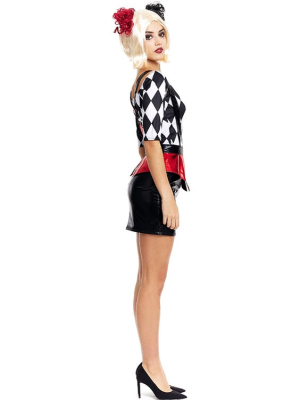 Disfraz de Harley Quinn Rombos Mujer - Disfraces Halloween Joker