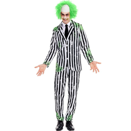 Disfraz de Bitelchus Hombre - Disfraces Halloween Beetlejuice