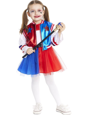 Disfraz de Harley Quinn Niña - Disfraces Halloween Joker