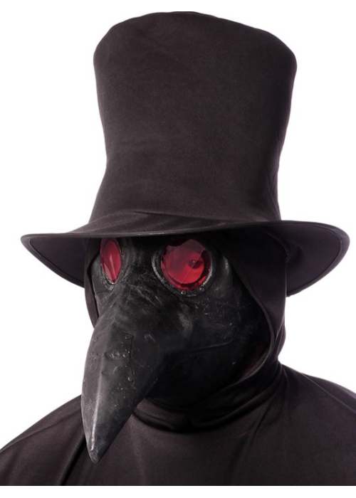 Mascara de Doctor Peste Latex - Complementos Disfraces Halloween
