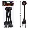 Tenedor calavera mejicana