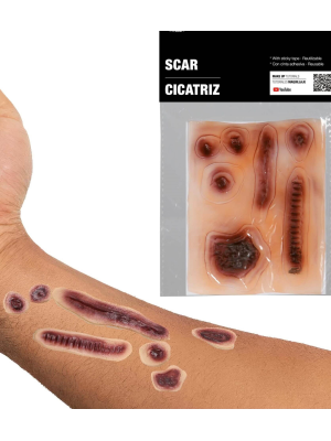 Cicatrices 6 unid - Maquillaje y Caracterizacion