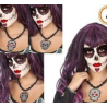 Collar Calavera Mexicana Bolas (1 Unid.) - Complementos Disfraces Halloween