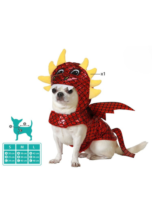 Disfraz de Monstruo Azul para Perros