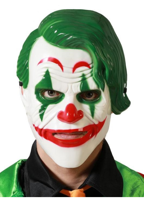 Mascara de Joker - Complementos Halloween Payasos