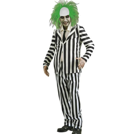 Disfraz de Bitelchus con Peluca Adulto - Disfraces Beetlejuice